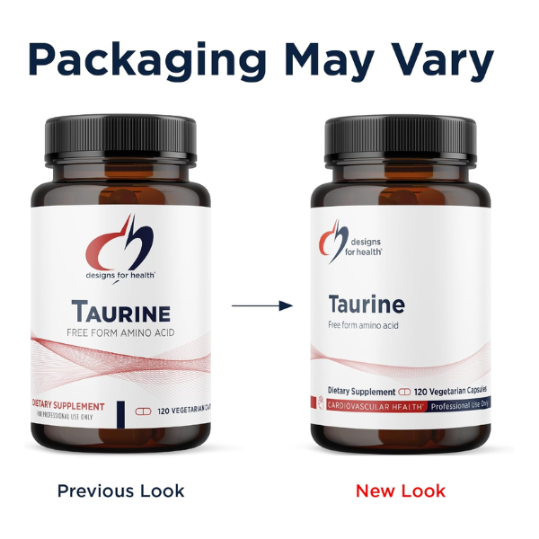 CC Taurina (120 veg caps), Designs for Health