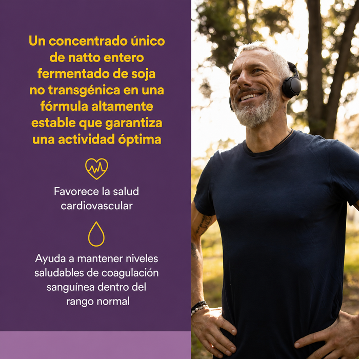 Nattoquinasa 100 mg (60 vcap), Natural Factors