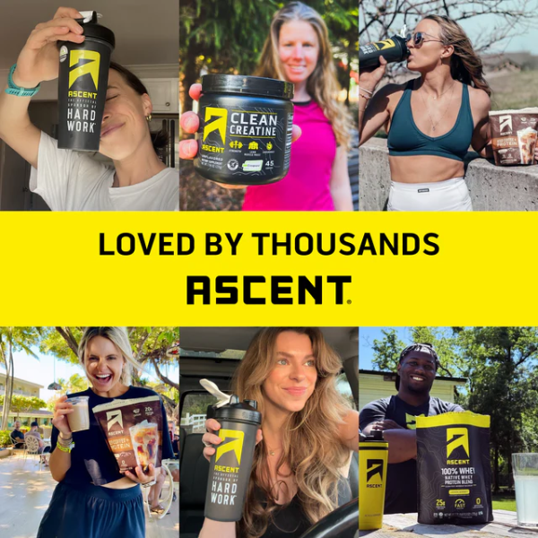 Creatina Clean Sin Sabor (7.94 oz 225 g), Ascent
