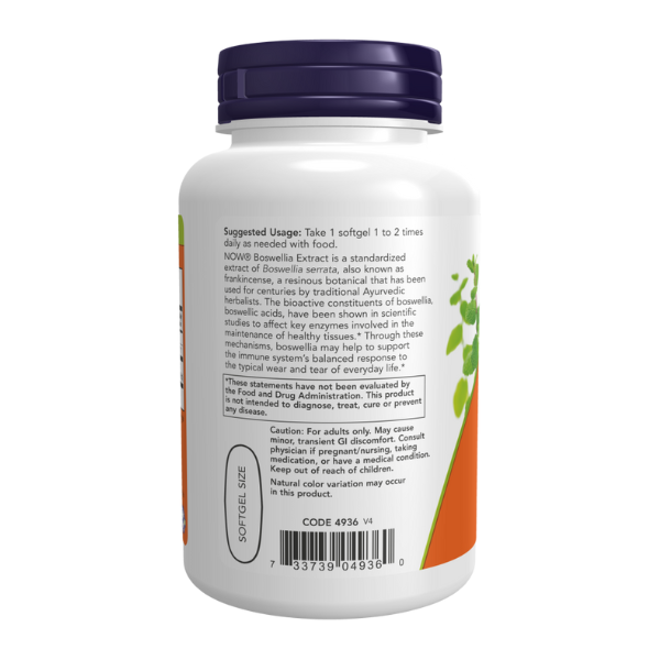 Boswellia Extract 500mg (90 Softgels)/ Boswellia Extract