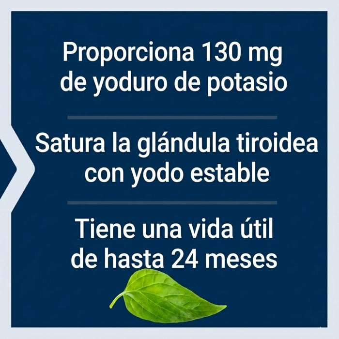 Yoduro de Potasio 130 mg (14 veg tabs), Life Extension