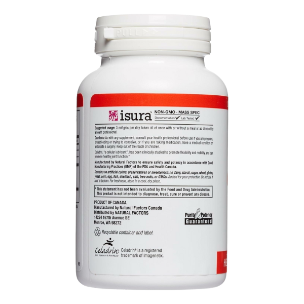 Salud Articular Celadrin® (90 softgels), Natural Factors