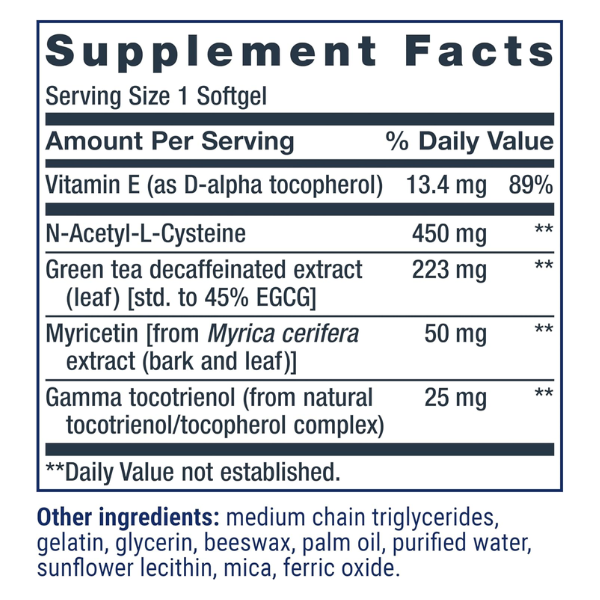 Antienvejecimiento Celular GEROPROTECT® (30 softgels), Life Extension