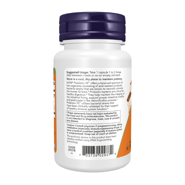 Probiotico 25 Billones Probiotic-10™ (30 veg caps)