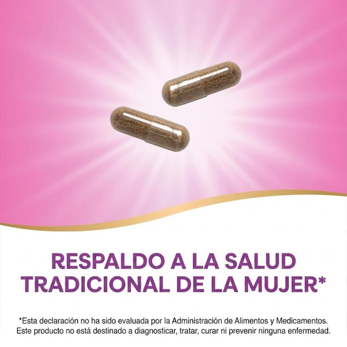 Hoja de Frambuesa 640 mg Salud Femenina (100 veg caps), Nature's Way