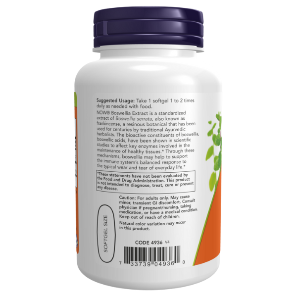 Boswellia Extract 500mg (90 Softgels)/ Boswellia Extract