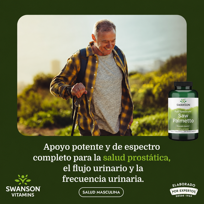 Swanson Premium - Saw palmetto 540mg 100caps 