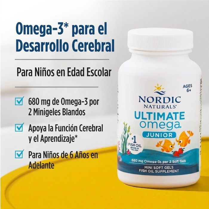 Ultimate Omega Junior (90 softgels), Nordic Naturals