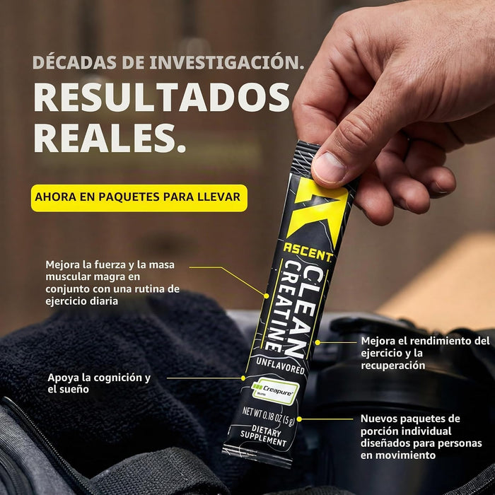 Creatina Clean 5 g (15 pack), Ascent