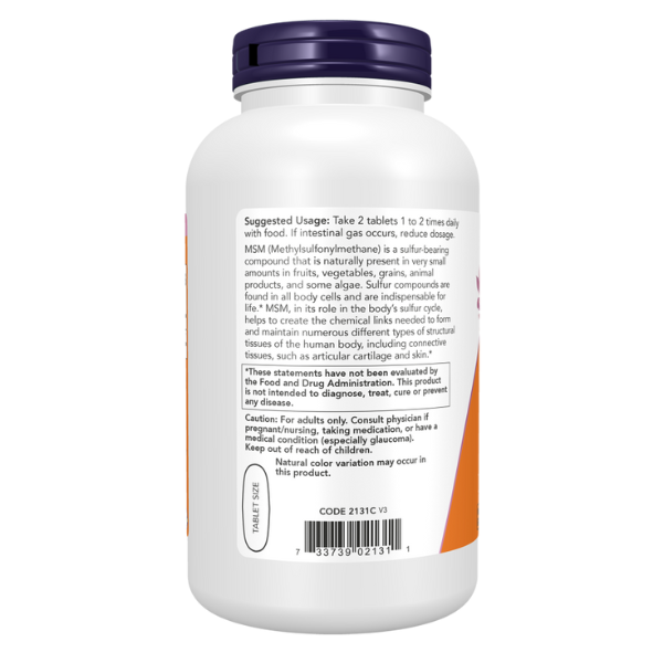 MSM 1500mg (200 TAB)