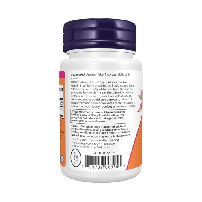 Vitamin D-3 2000 IU (120 Softgels) / Vitamin D3 2000 IU