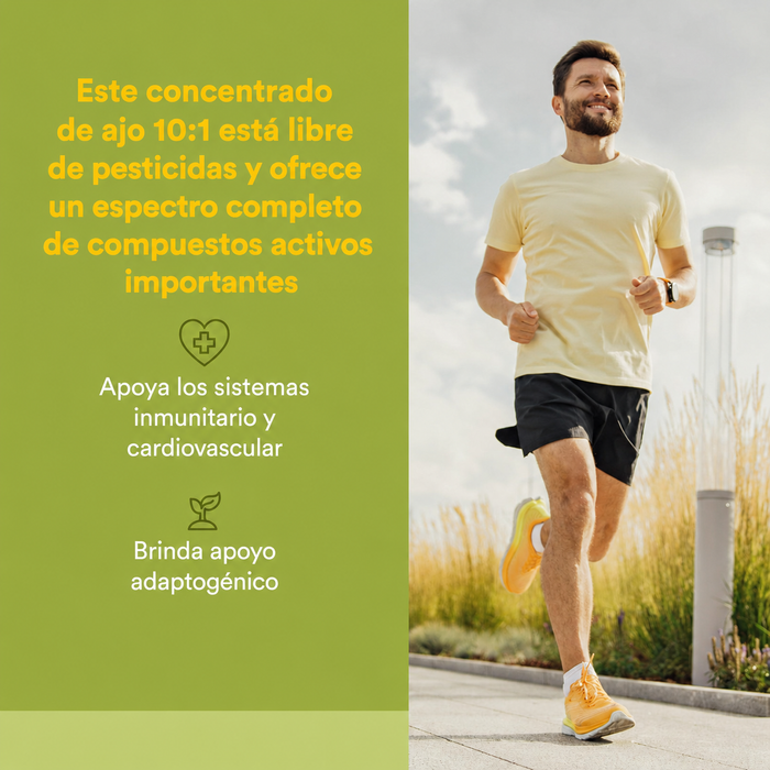 Ajo + Reishi Super Fuerza GarlicRich® (120 vcap), Natural Factors