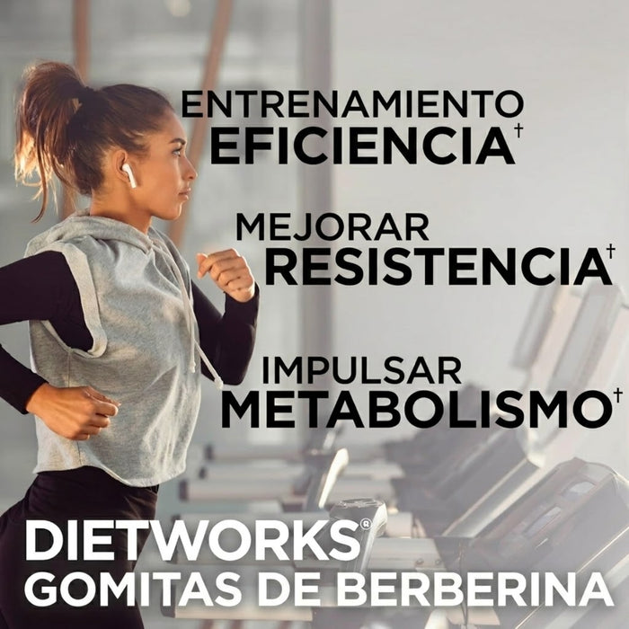 Berberina Sabor Tropical BerberLean™ DietWorks® (60 gomitas), Windmill