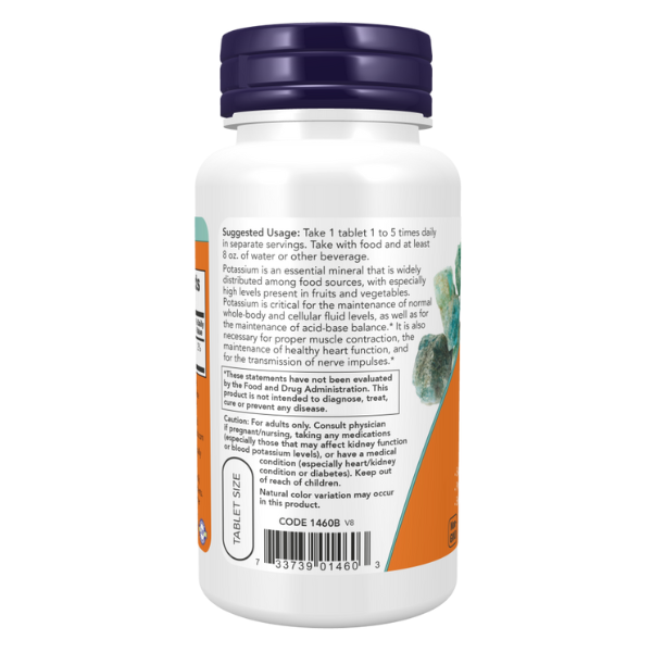 Potasio Gluconato 99 mg (100 tabs)