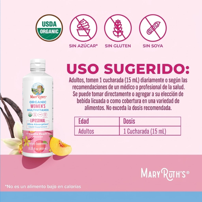 KIT #15 Apoyo para Mujeres: Multivitamínico + Colágeno, MaryRuth's