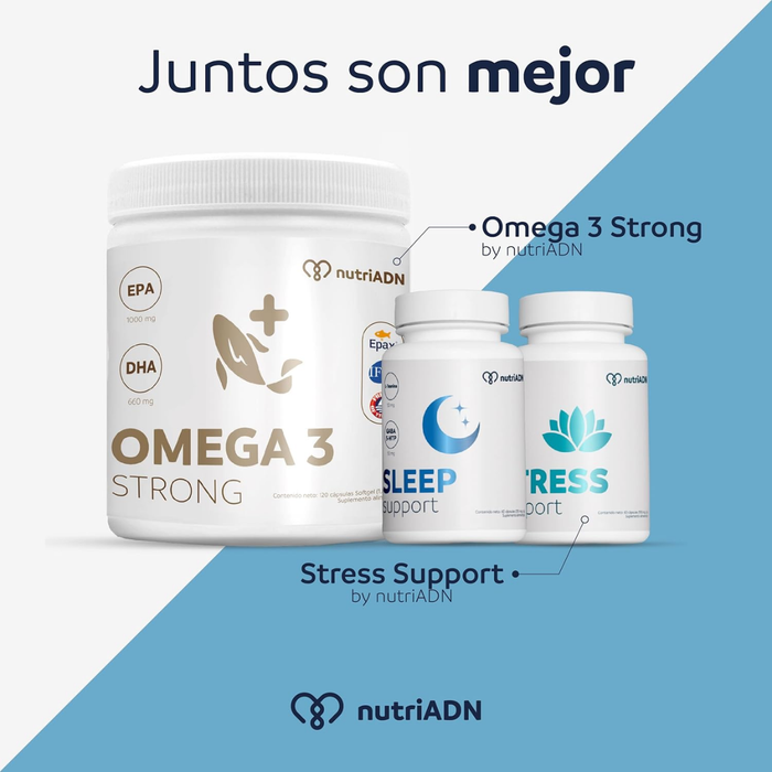 Apoyo para Dormir, Sleep Support (60 caps), NutriADN