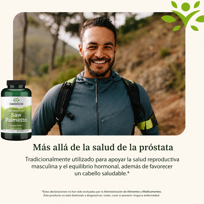 Swanson Premium - Saw palmetto 540mg 100caps 