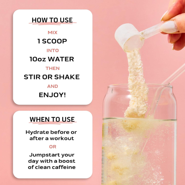 Electrolitos Clean de Hidratacion + Energía Sabor Frambuesa Limonada (8.32 oz 236 g), Ascent