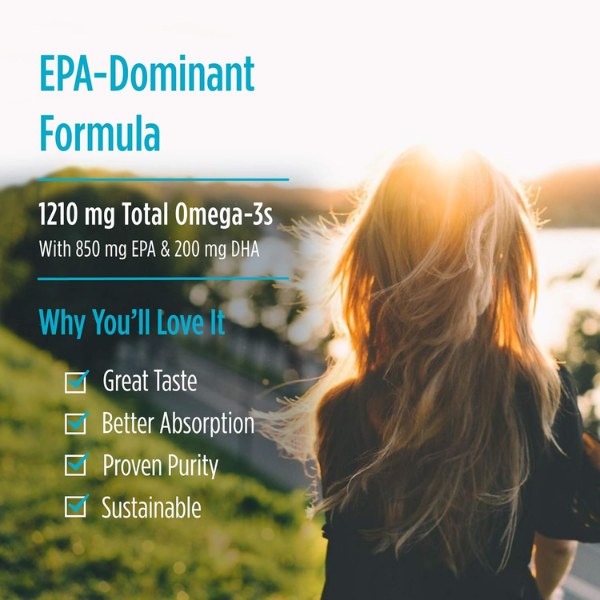 ProEPA™ EPA 850 mg DHA 250 mg (180 softgels), Nordic Naturals