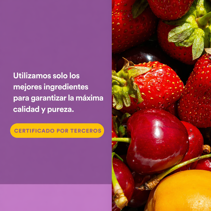 Vitamina C 500 mg Sabor a Mora Azul, Frambuesas & Arandanos (90 tabs), Natural Factors