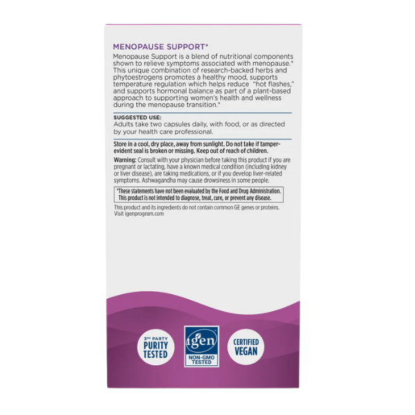 Apoyo a la Menopausia (60 caps), Nordic Naturals