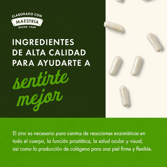 Picolinato de Zinc 22 mg (60 caps), Swanson
