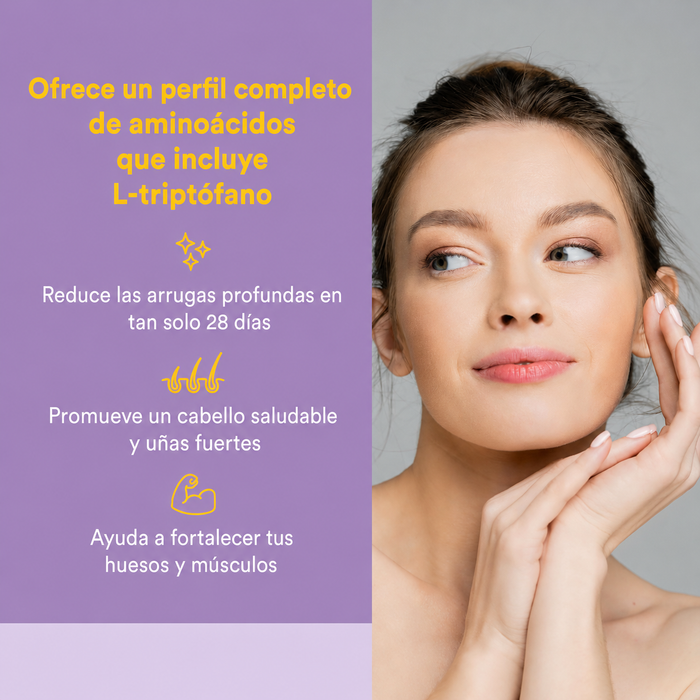 Total Body Collagen™ Polvo de Peptidos Bio Activos Sin Sabor 1 lb (1 oz), Natural Factors
