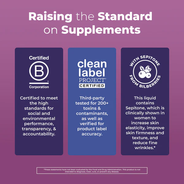 Multimineral Nocturno + Renovacion de Piel Sabor Frutos Rojos, Liquido 450 ml (15.22 fl oz), Mary Ruth's