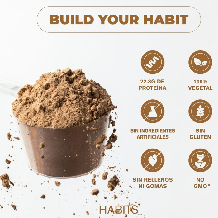 Proteína Probiótica Sabor Chocolate (488 g), Habits