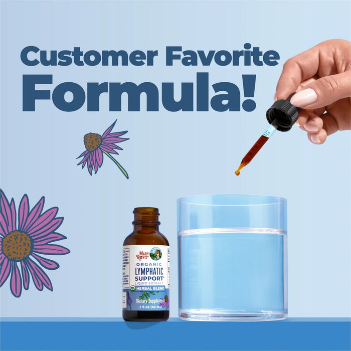 Salud Linfática, Líquido Orgánico (30 ml) | Mary Ruth's