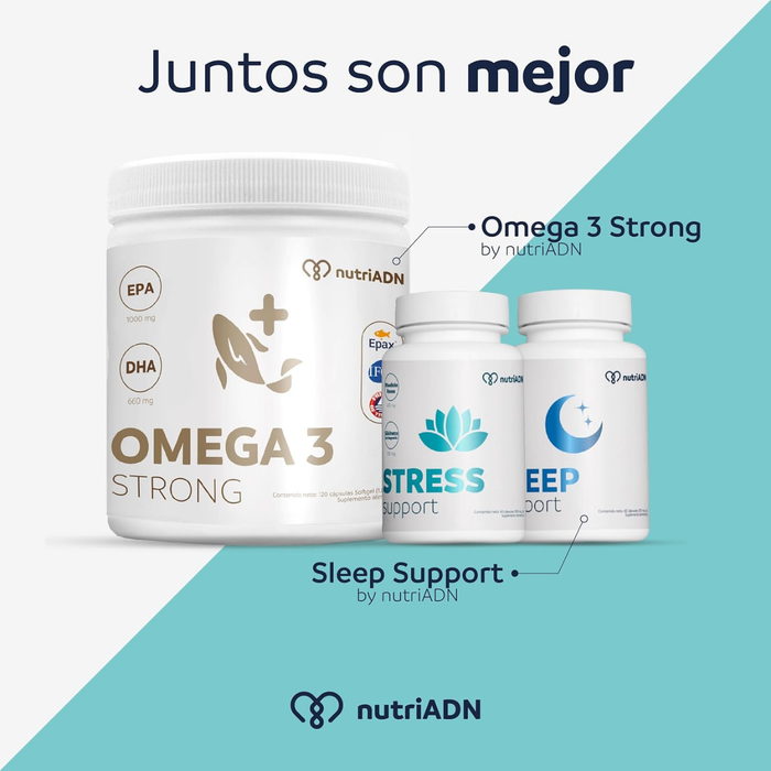 Apoyo al Estrés, Stress Support (60 caps), NutriADN