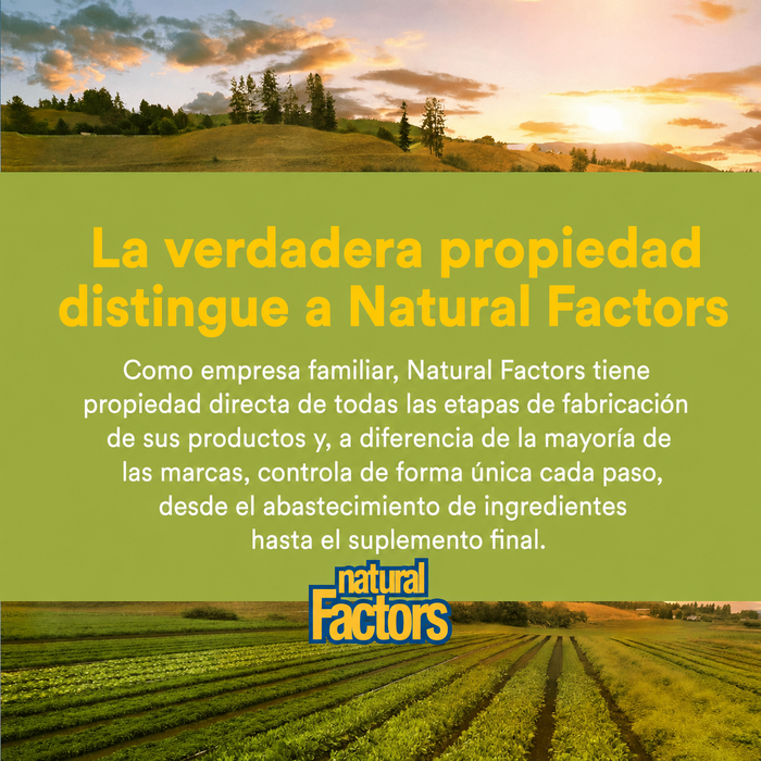 HerbalFactors® Formula de Flujo Urinario (90 caps), Natural Factors