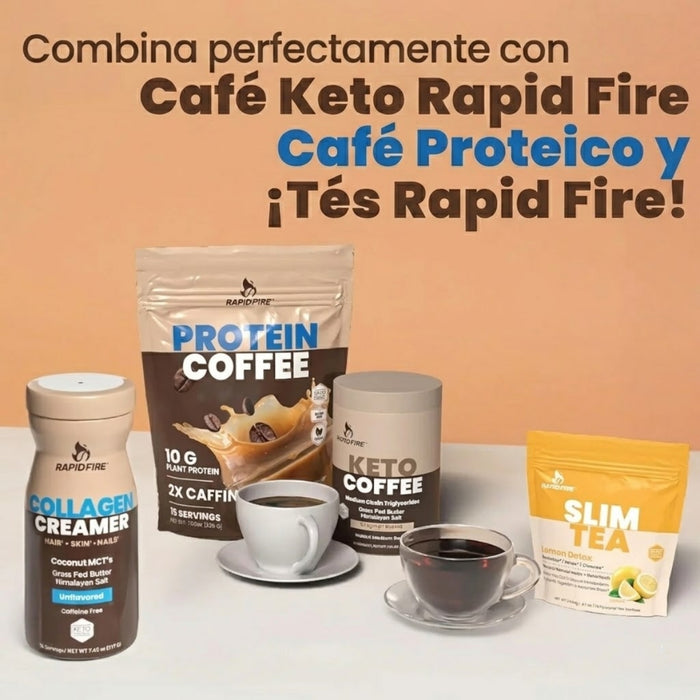 Té Adelgazante para Desintoxicaión Rapid Fire® Sabor Frambuesa (14 sobres), Windmill