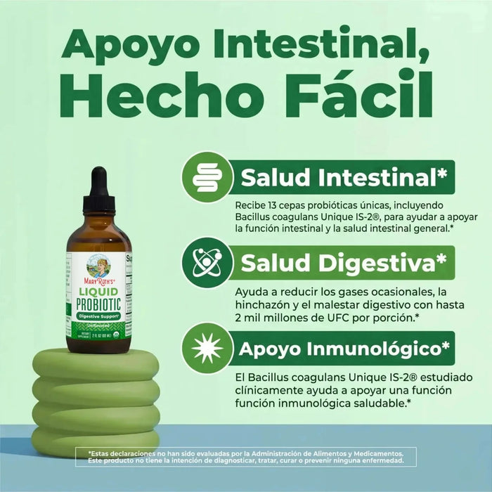 Probiotico Organico, Liquido 120 ml (4 fl oz), Mary Ruth's