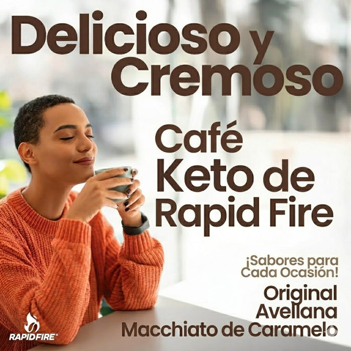 Café KETO Sabor Caramel Macchiato Rapid Fire® (225 g), Windmill