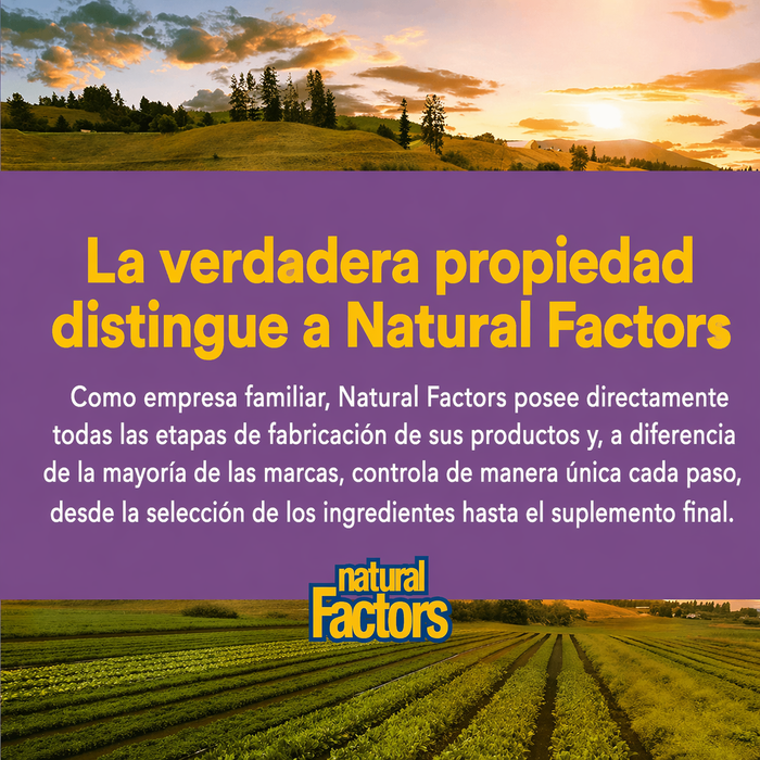 Vitamina C 500 mg Sabor a Mora Azul, Frambuesas & Arandanos (90 tabs), Natural Factors