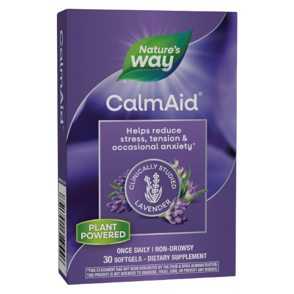 CalmAid® para el Manejo del Estrés (30 softgels) | Nature's Way