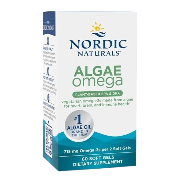 EX Algae Omega, 715 mg, 195mg EPA/390mg DHA (60 softgels)
