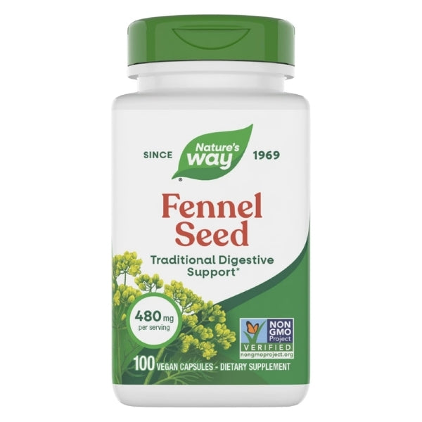 Semilla de Hinojo 480 mg (100 veg caps), Nature's Way
