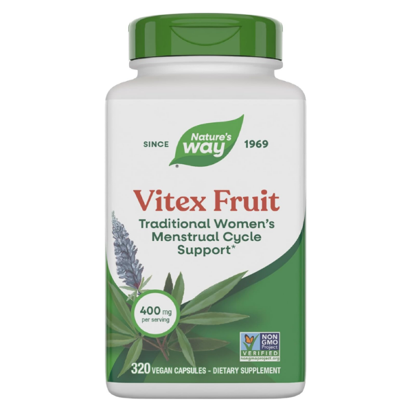 Vitex 400 mg (320 cápsulas vegetales) | Nature's Way