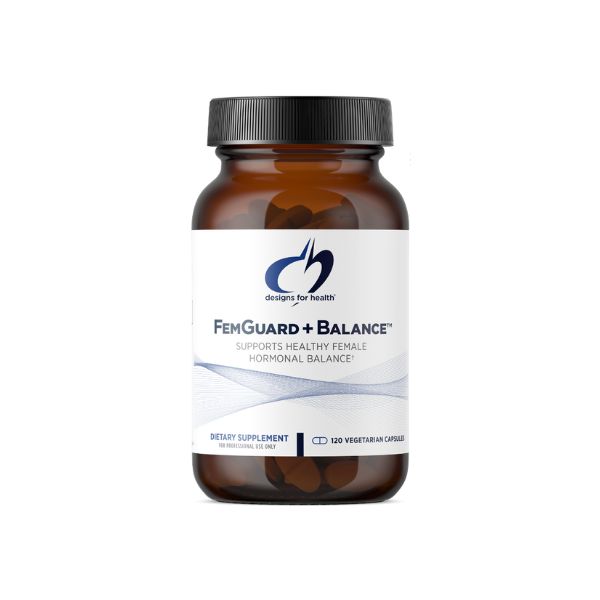 Balance Hormonal Femenino FemGuard + Equilibrio™ (120 caps), Designs for Health