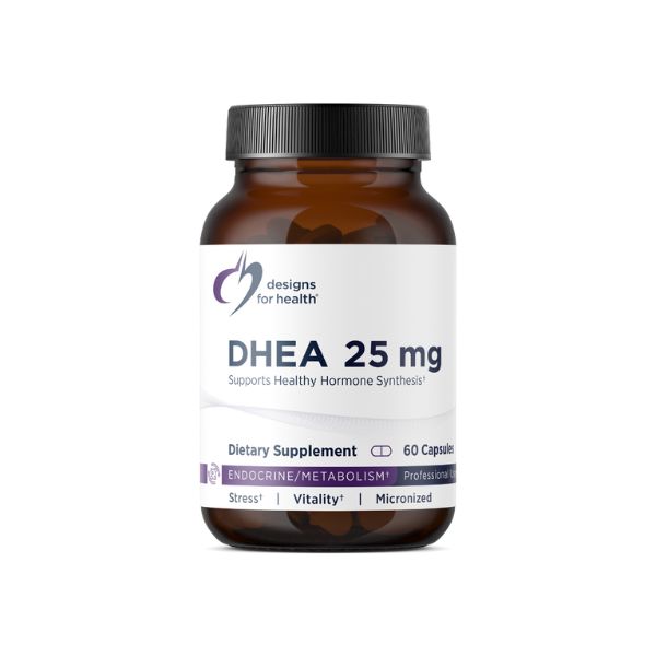 DHEA 25 mg (60 veg caps), Designs for Health