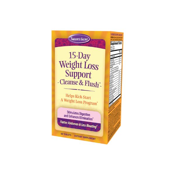 Perdida de Peso de 15 días, Cleanse & Flush (60 tabs), Irwin Naturals