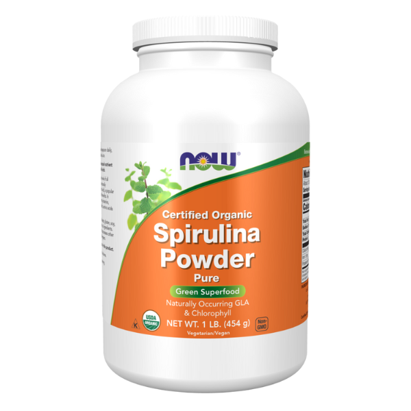 Spirulina, Organic Powder 450 gm (1lb) /Spirulina, Organic Powder