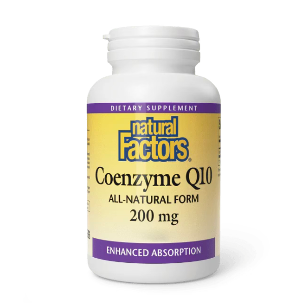Coenzima Q10 200 mg (30 softgels), Natural Factors