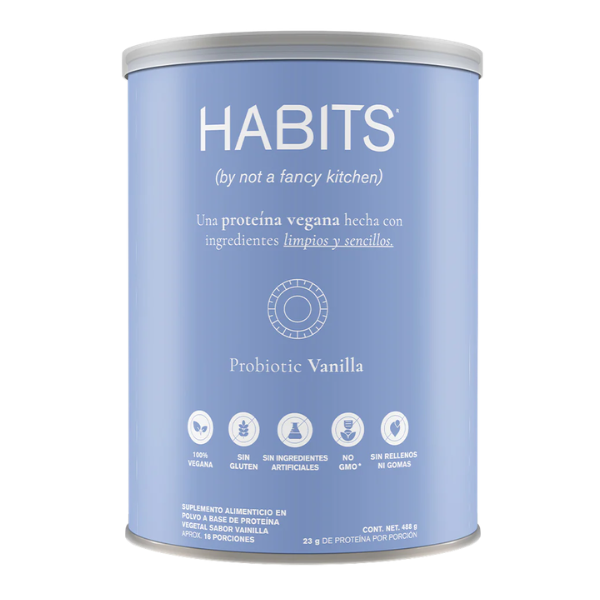 Proteina Probiotica Sabor Vainilla (488 g), Habits