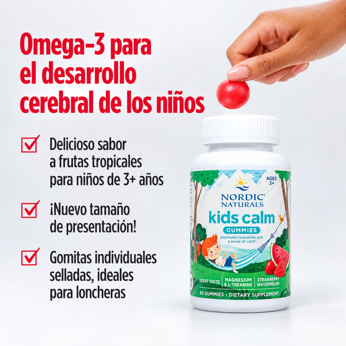 Kit #3 DHA y Relajante para Niños, Nordic Naturals