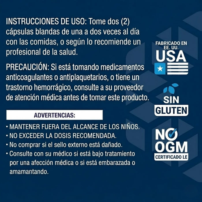 Mega EPA/DHA Omega-3 (120 softgels), Life Extension