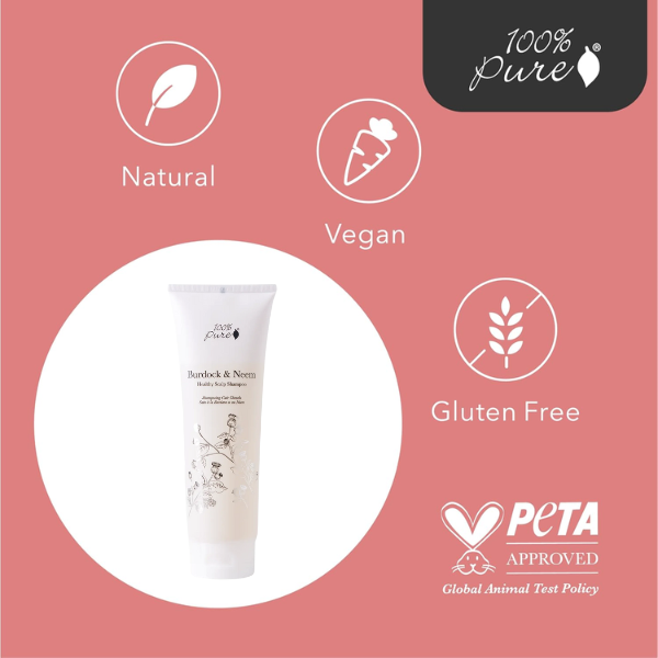 Shampoo para Cuero Cabelludo Sensible (8 fl oz 236 ml), 100% Pure