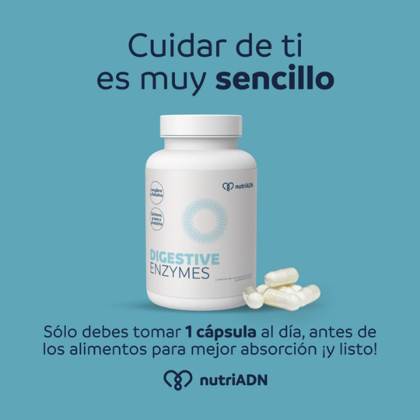 Enzimas Digestivas (90 caps), NutriADN